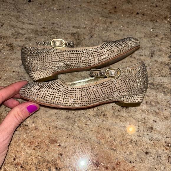 NINA ZELIA sparkly wedding shoes Size 9 - Picture 3 of 8